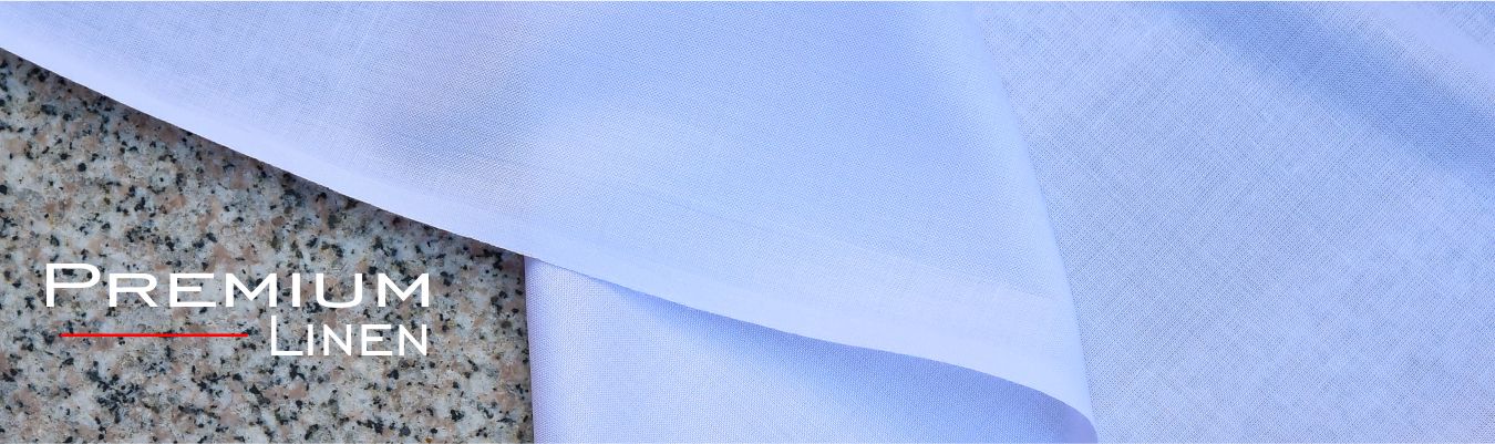 Premium Linen – White Centre Fabrics