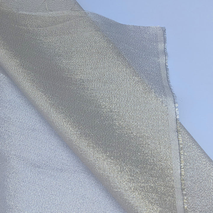 Myra Shimmri Chiffon - White Centre Fabrics 