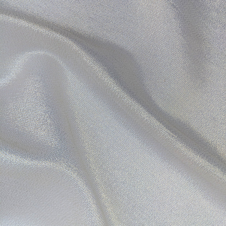 Myra Shimmri Chiffon - White Centre Fabrics 