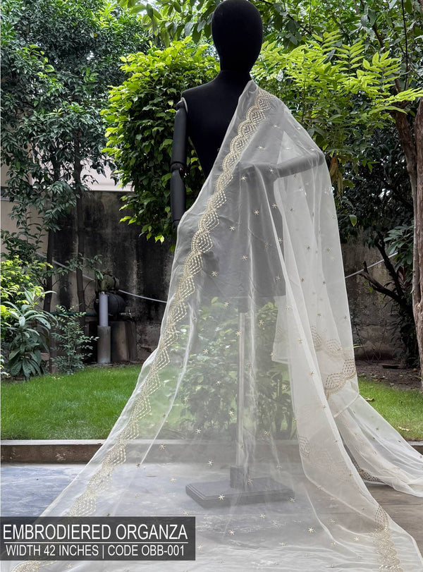 Embroidered Organza