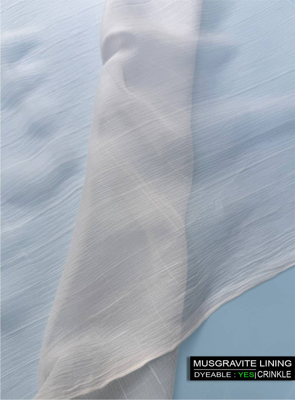 Musgravite Lining Crinkle Chiffon