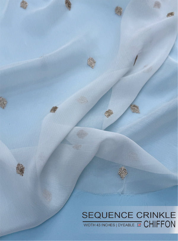 SEQUENCE CRINKLE CHIFFON
