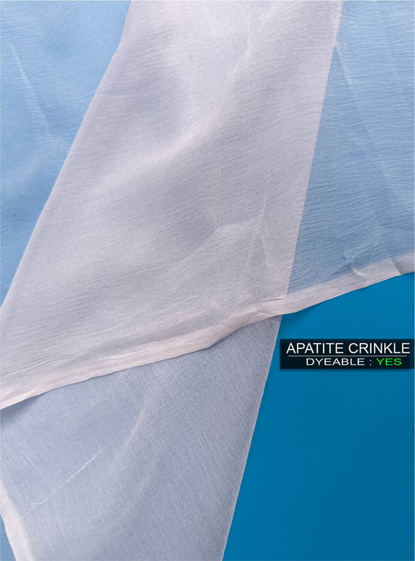 Apatite Crinkle Chiffon