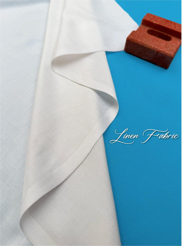 Premium Linen – White Centre Fabrics