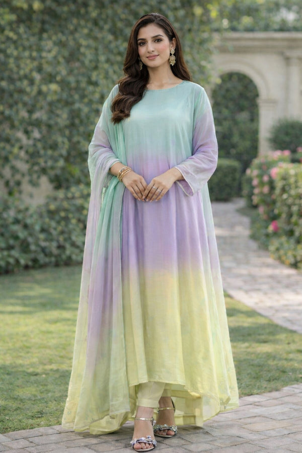Tie And Dye Dresses Online In Pakistan – White Centre Fabrics