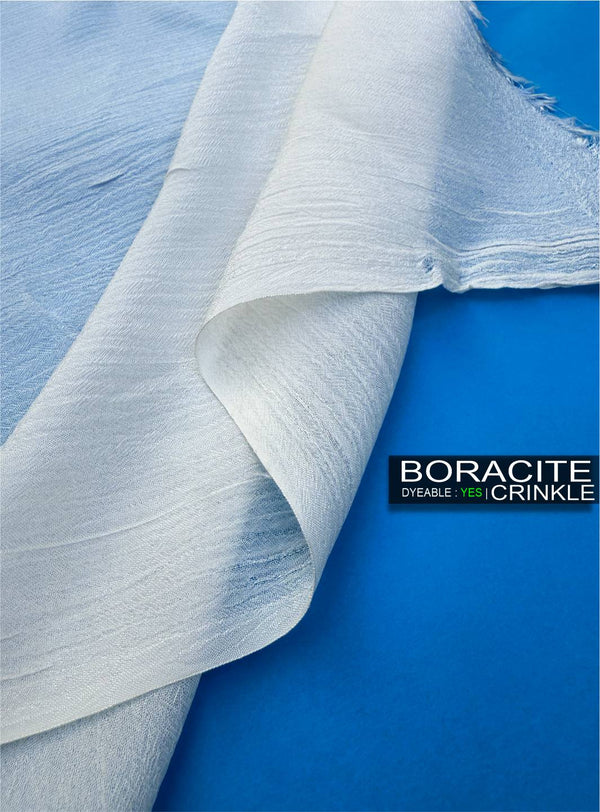 Boracite Crinkle Chiffon