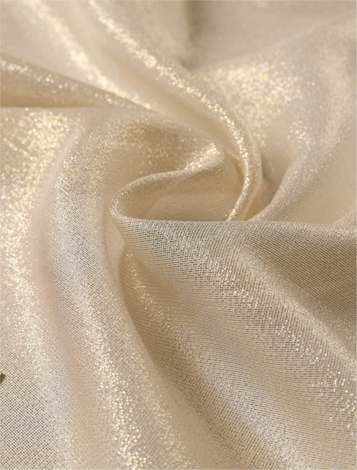 Myra Shimmri Chiffon - White Centre Fabrics 