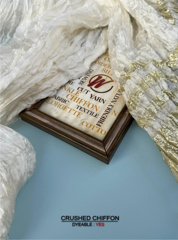 Crushed Chiffon ( GOLDEN TILLA )