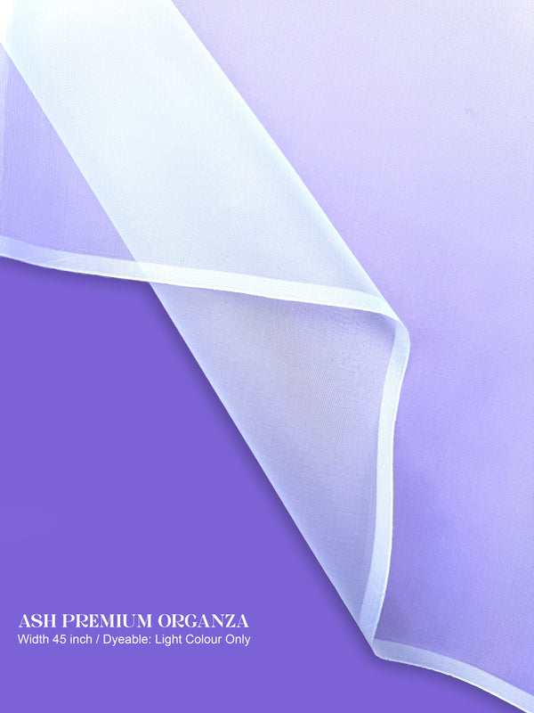 Ash Premium Organza