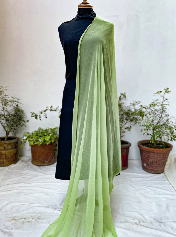 Chiffon Dupatta - (Colored) - White Centre Fabrics 