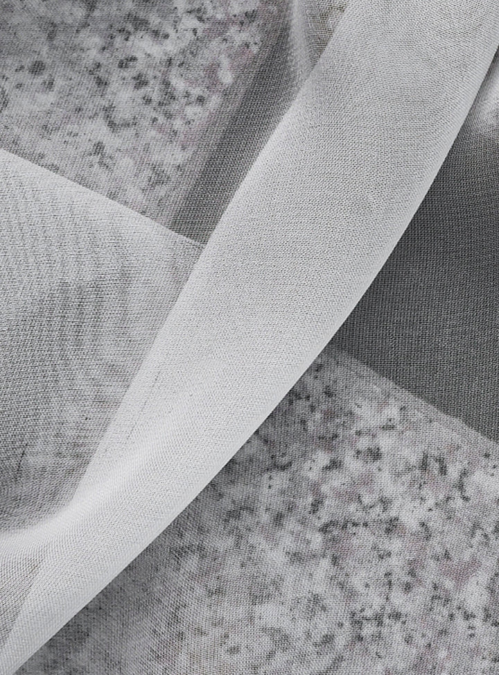 Belle Chiffon - White Centre Fabrics 