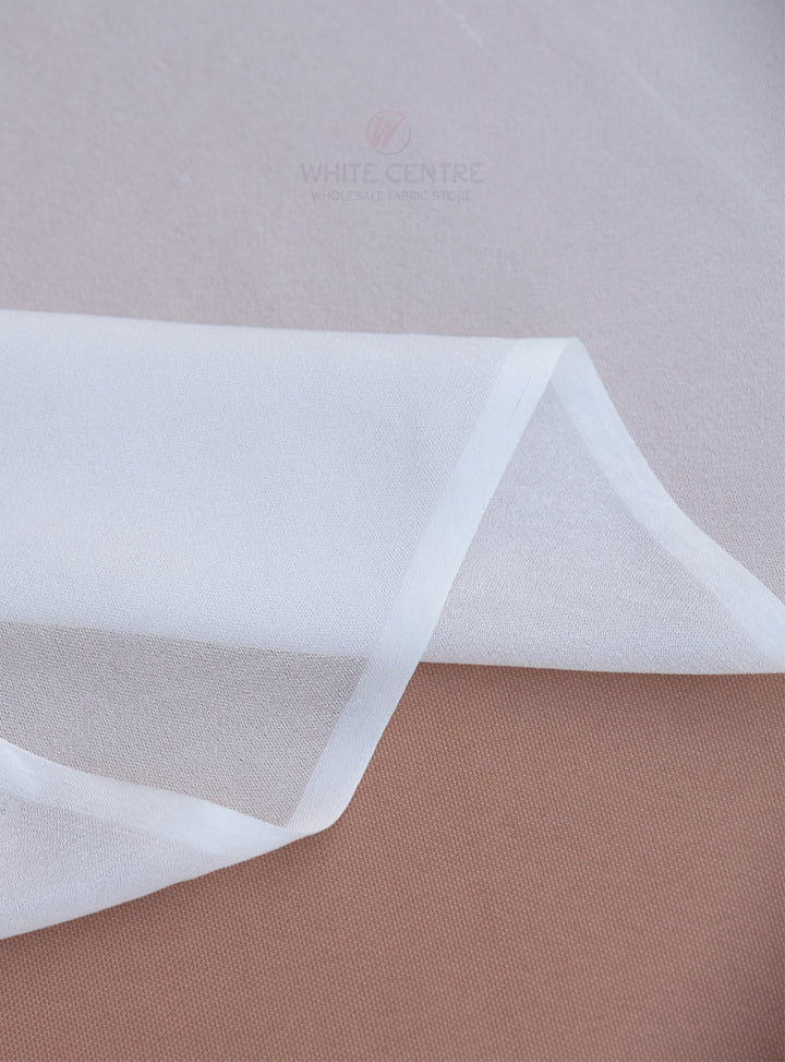 Nelson Silk - White Centre Fabrics 