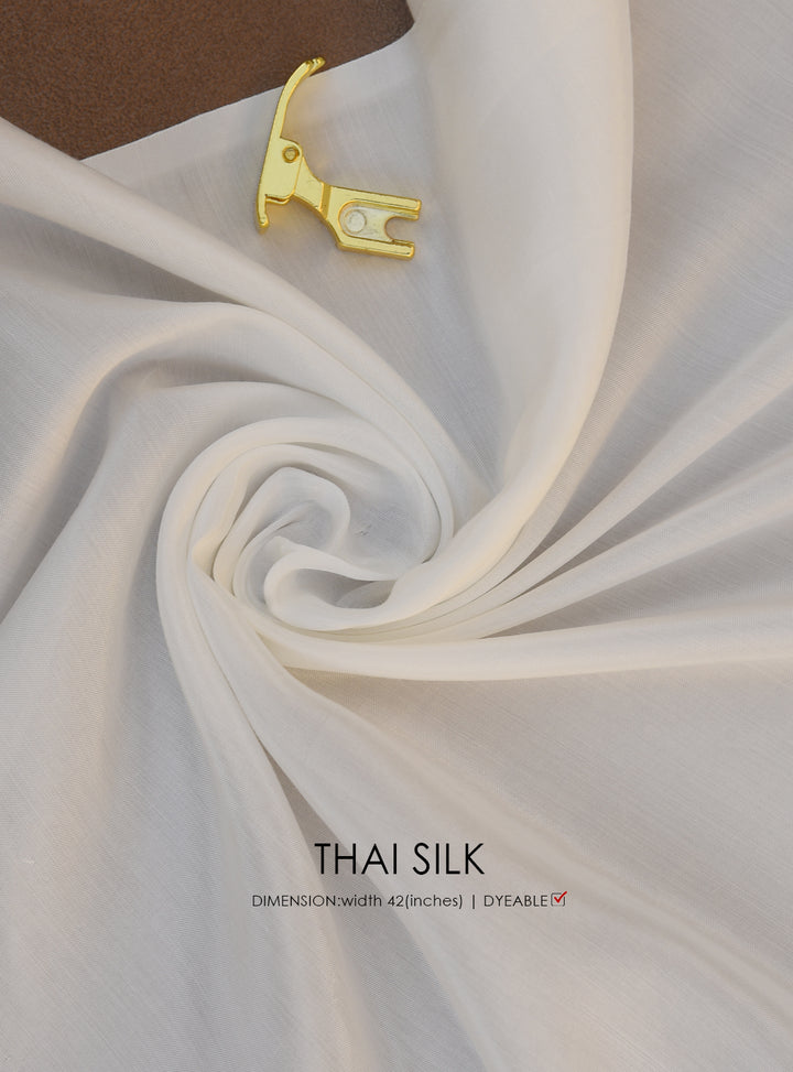 Thai Silk - White Centre Fabrics 