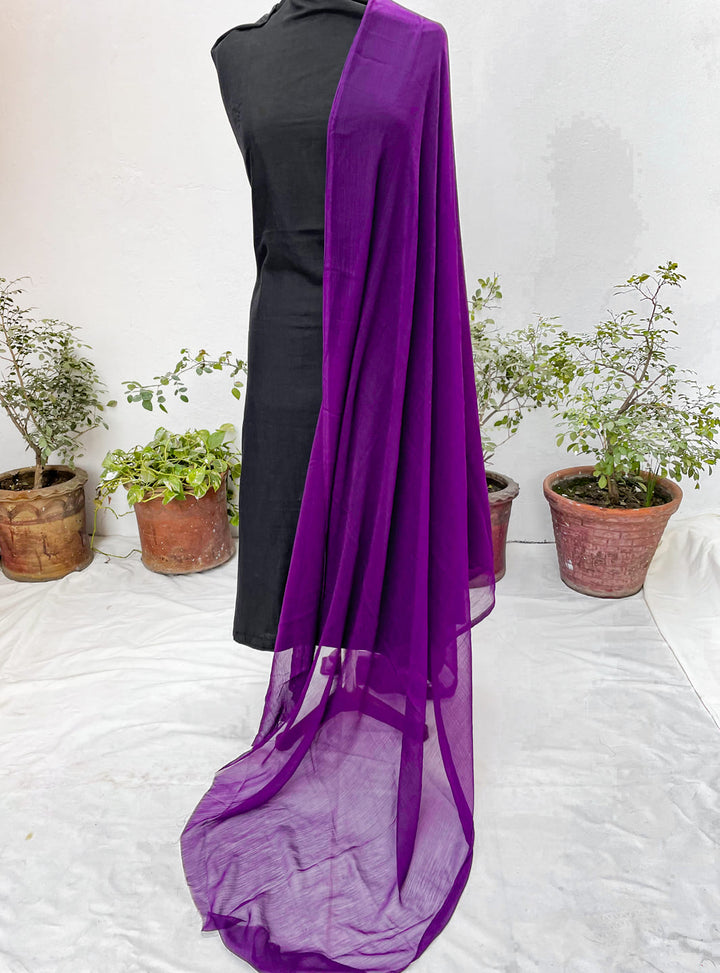 Chiffon Dupatta - (Colored) - White Centre Fabrics 