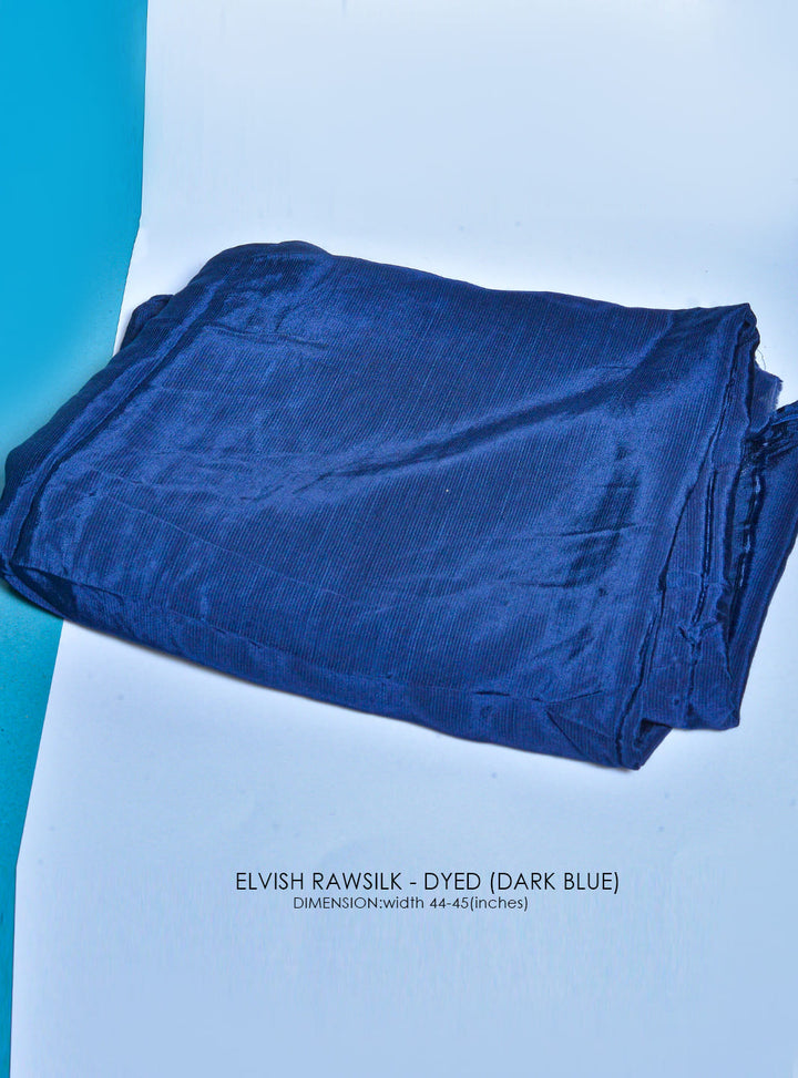 Dyed Elvish Raw Silk - White Centre Fabrics 