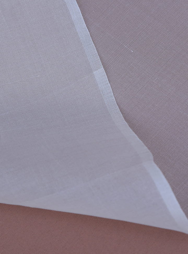 Sandalwood Pure Organza - White Centre Fabrics 