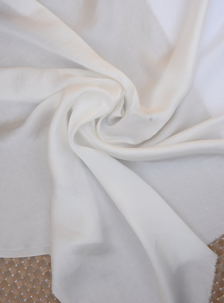 Imported Satin Silk - White Centre Fabrics 