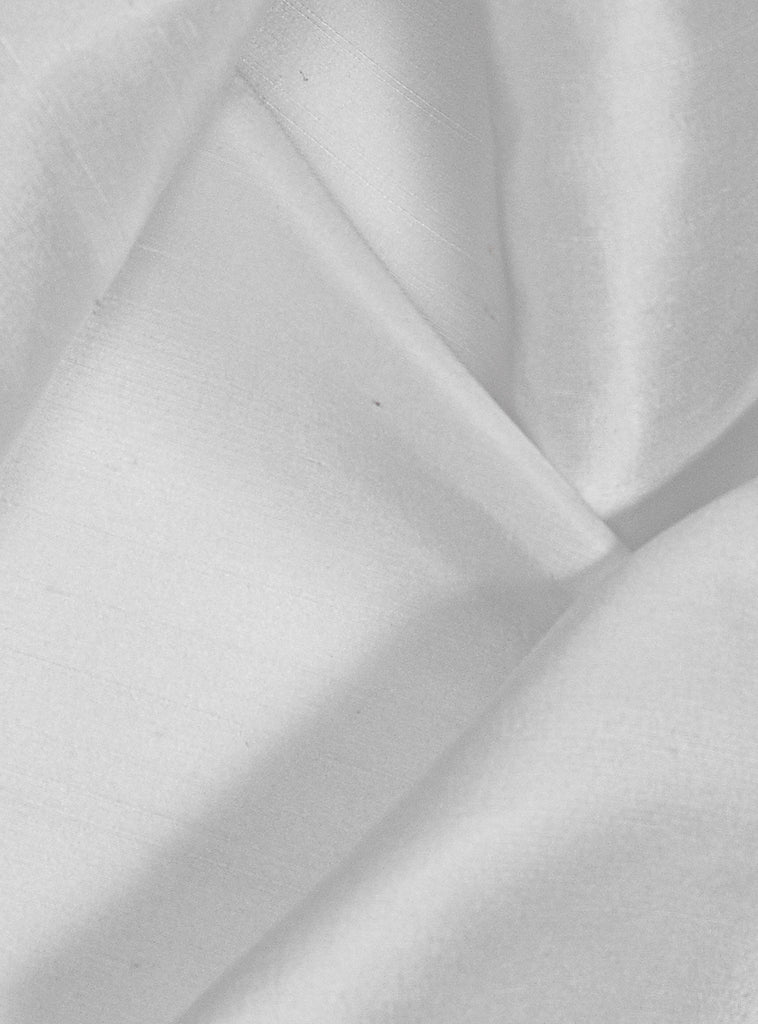 Pure Raw Silk 80 Gram White Centre Fabrics