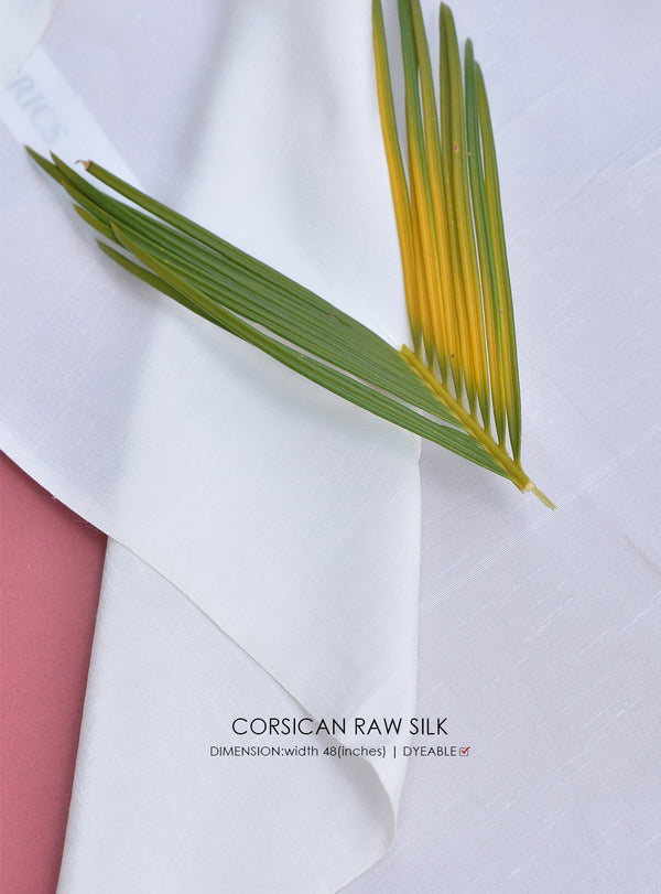 Corsican Raw Silk Width 48 inches