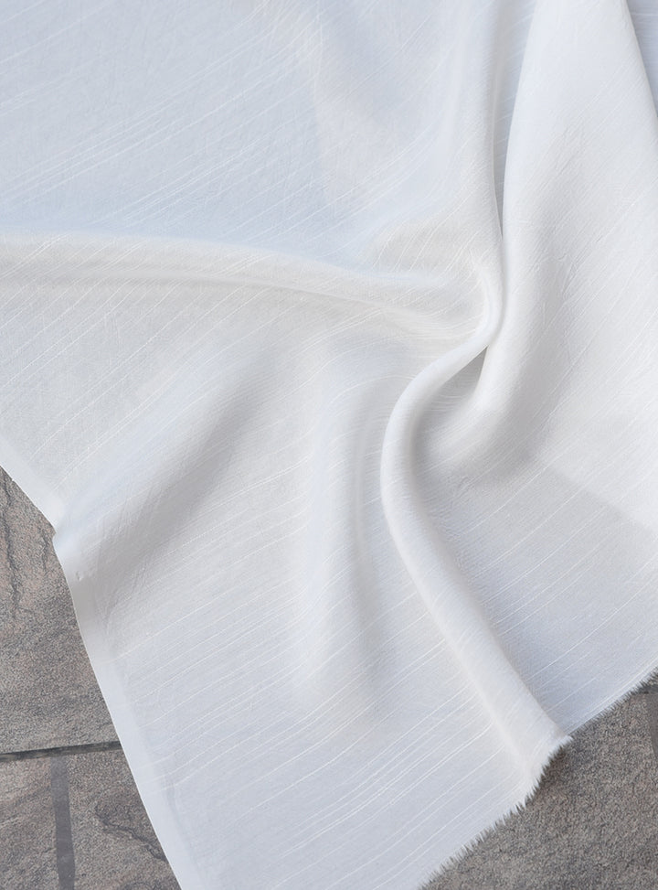 Greek Raw Silk - White Centre Fabrics 