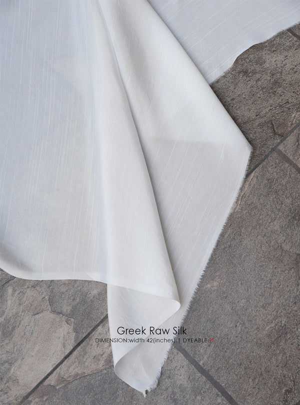 Greek Raw Silk