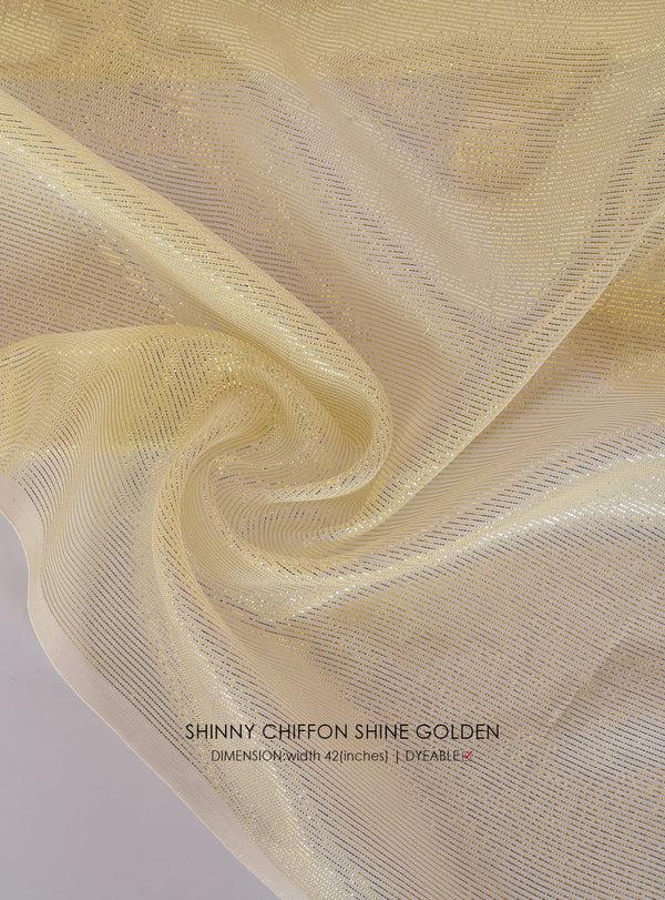 Shinny Chiffon + Shine Golden