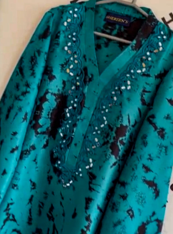 3-piece Tie and Dye dress (Unstitch)