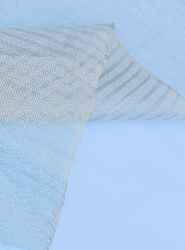 Zari Net Lining - White Centre Fabrics 
