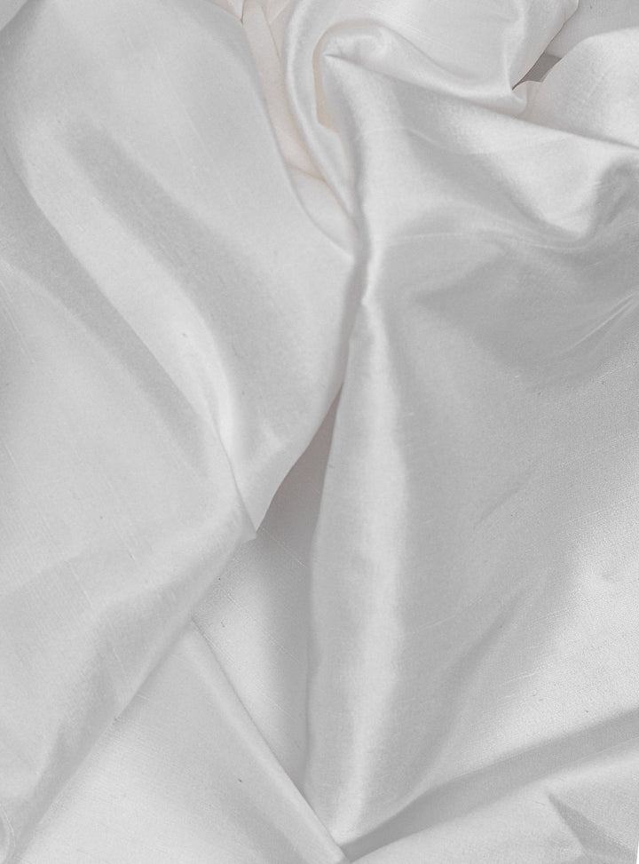 Pure Raw Silk 80 Gram - White Centre Fabrics 